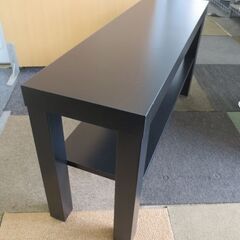 IKEA 21072 ラック サイドテーブル ブラック/黒 収納 棚 イケア 家具 札幌 北20条店の画像