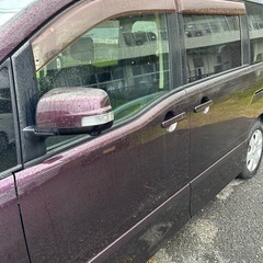 お•お買得！車検付！日産セレナ8人乗/車検R7•10/パープル/今帰仁の画像