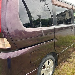 お•お買得！車検付！日産セレナ8人乗/車検R7•10/パープル/今帰仁の画像