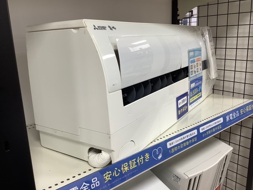 壁掛けエアコン　MITSUBISHI MSZ-L2218-W 2019年製　2.2kw クリーニング済み　入荷致しました！