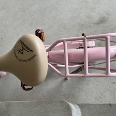 子供　自転車16インチ　ヘルメット付きの画像