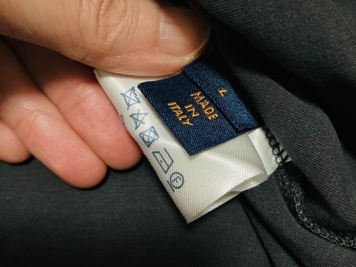 【?️相談中】【手渡し1000円引】メンズL　厚手半袖Tシャツ チャコールグレー