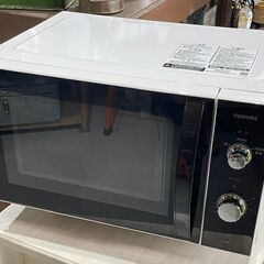 【TOSHIBA 東芝】電子レンジ ER-WM17 2022年 ホワイト 左開き フラットタイプ お手入れラクラク ダイヤル操作 シンプル