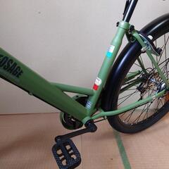 【日曜日まで】【ほぼ新品】27インチ 6段変速自転車の画像