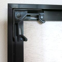 ★オストレッチ A2サイズ ブラック アルミポスターフレーム 6枚セット その3★の画像