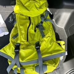 ワークマン　登山用　大容量リュック　イナレムギアシェルパック80の画像