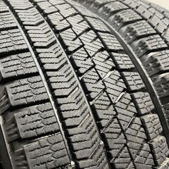 【BS BLIZZAK VRX2 165/65R14】スタッドレス【HOT STUFF Exceeder 14インチ 5J4HPCD100+38】21年製 バリ溝 ルーミー等　(KTK397)クレジットカード QRコード決済可能の画像