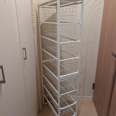 【受付終了】【無料】イケア スチールラック ヨナクセル