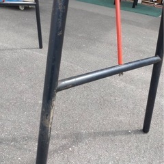 折りたたみ 鉄足テーブル　作業台の画像