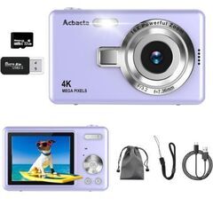 デジカメ 4K 5000万画素 32GBSD AF軽量