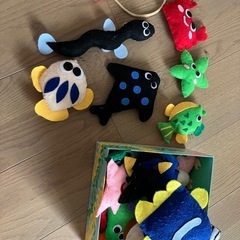 さかなつり　ハンドメイド　おもちゃ　　