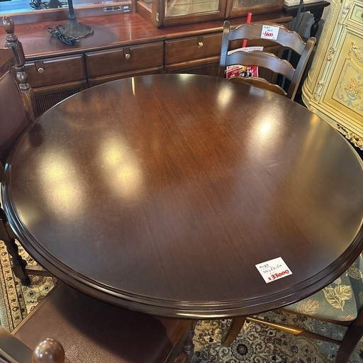 カリモク karimokuラウンドテーブル テーブル ダイニングテーブル シンプルレトロ おしゃれ インテリア