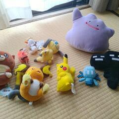 ぬいぐるみ９点セット（ポケモン、マイクラ、チェンソーマン、アナ雪）