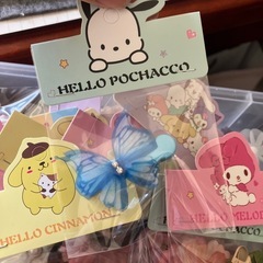 花の輪ゴムの画像