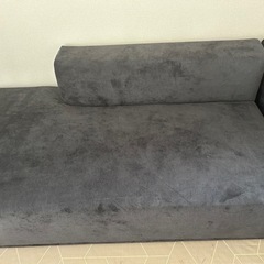 美品 Francfranc フランフラン メーネ ソファー ブラック カウチ メーネ カウチ R ブラック（W810）【～2024年9月生産モデル