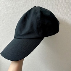 【美品】GU ジーユー ツイルキャップ 黒 男女兼用の画像
