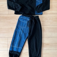 海外子供服　セットアップ　120㎝の画像