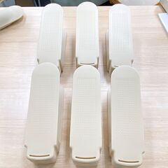 ライクイット 収納 靴ホルダー シューズホルダー 便利グッズ12個セットの画像
