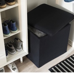 IKEA スツール　2つセット　収納家具　２脚　収納イス　