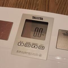 TANITA 体重計 ホワイト 2019年製 タニタ 日本製の画像