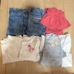 お値下げ　女の子　春夏物　　80.90サイズ　6着セット
