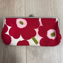 Mini Unikko Silmalasikukkaro がま口ポーチの画像