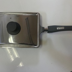 アルミ　鋳物　蓋付きフライパン　の画像