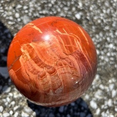 天然石　瑪瑙丸石　14cm
