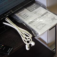 シャープ 19V型 液晶テレビ 配達設置対応・一ヶ月保証 AQUOS LC-19K7-B ハイビジョン 2012年モデルの画像