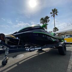 カワサキ　ウルトラ310Rジェットスキー　トレーラー付きの画像