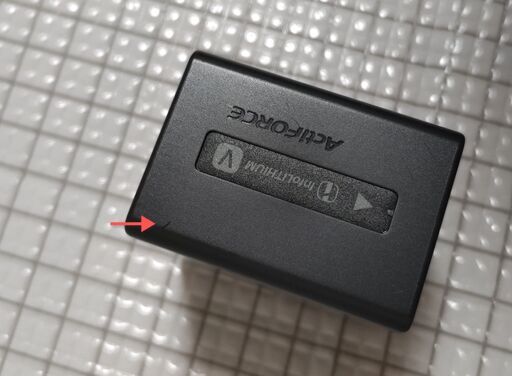 SONY NP-FV100A 純正バッテリー　ソニー