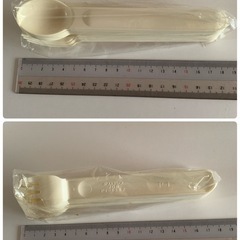 アウトドア食器プラスティック防災用ピクニックセットの画像