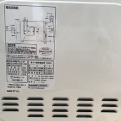 2021年製　電子レンジ 美品の画像