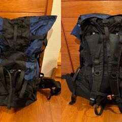 登山バッグやシュラフその他関連アイテムの画像