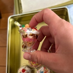 ミニチュアフードハンドメイドストラップの画像