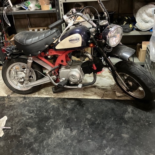 【ジャンク】モンキー、カブ90 エンジン