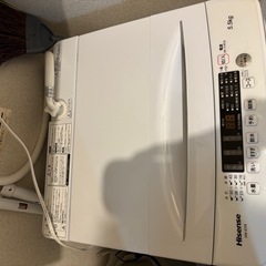 Hisense洗濯機の画像