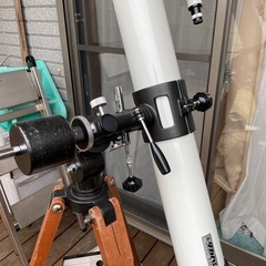 高橋製10cm反射、赤道儀、三脚 タカハシ製の画像