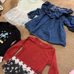女の子90cm 春夏服の画像