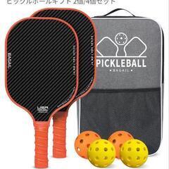 【レンタル】ピックルボール　パドル＆ボール
