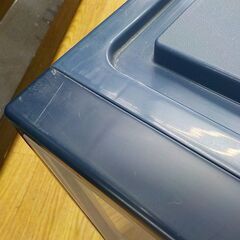 ① Fits 収納ケース 引き出し収納 ディープサイズ 高30㎝ 天馬 ネイビー 衣類収納 押入れ収納 西岡店の画像