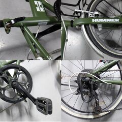 HUMMER折り畳み自転車 ハマー【お話中】の画像