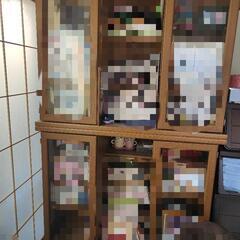 中古 収納棚 本棚 スライド式 大容量