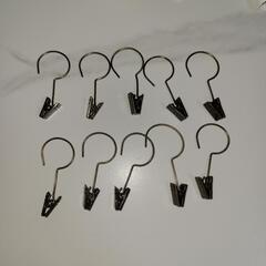 【お譲り先決まりました】インテリア　クリップつきフック