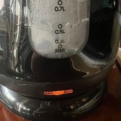 電気ケトル　シンプルコンパクト　一人暮らし　単身の画像