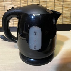 電気ケトル　シンプルコンパクト　一人暮らし　単身の画像