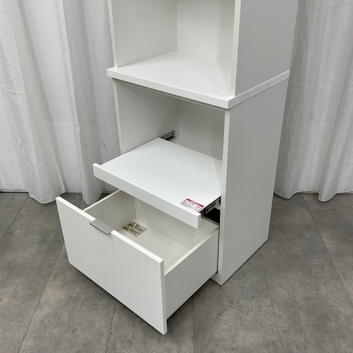 KC-54【新入荷　リサイクル品】ニトリ　エトナ60 レンジボード　白