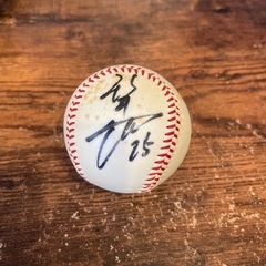 【値下げしました】阪神移籍前の新井サインボールの画像