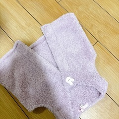 ふわふわ チョッキ の画像