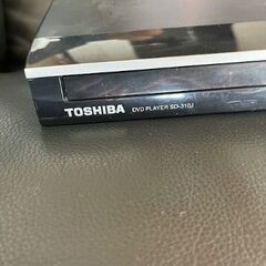 東芝　DVDプレヤー SD-310J   3,500円で譲りますの画像